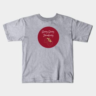 Berry Berry Strawberry Kids T-Shirt